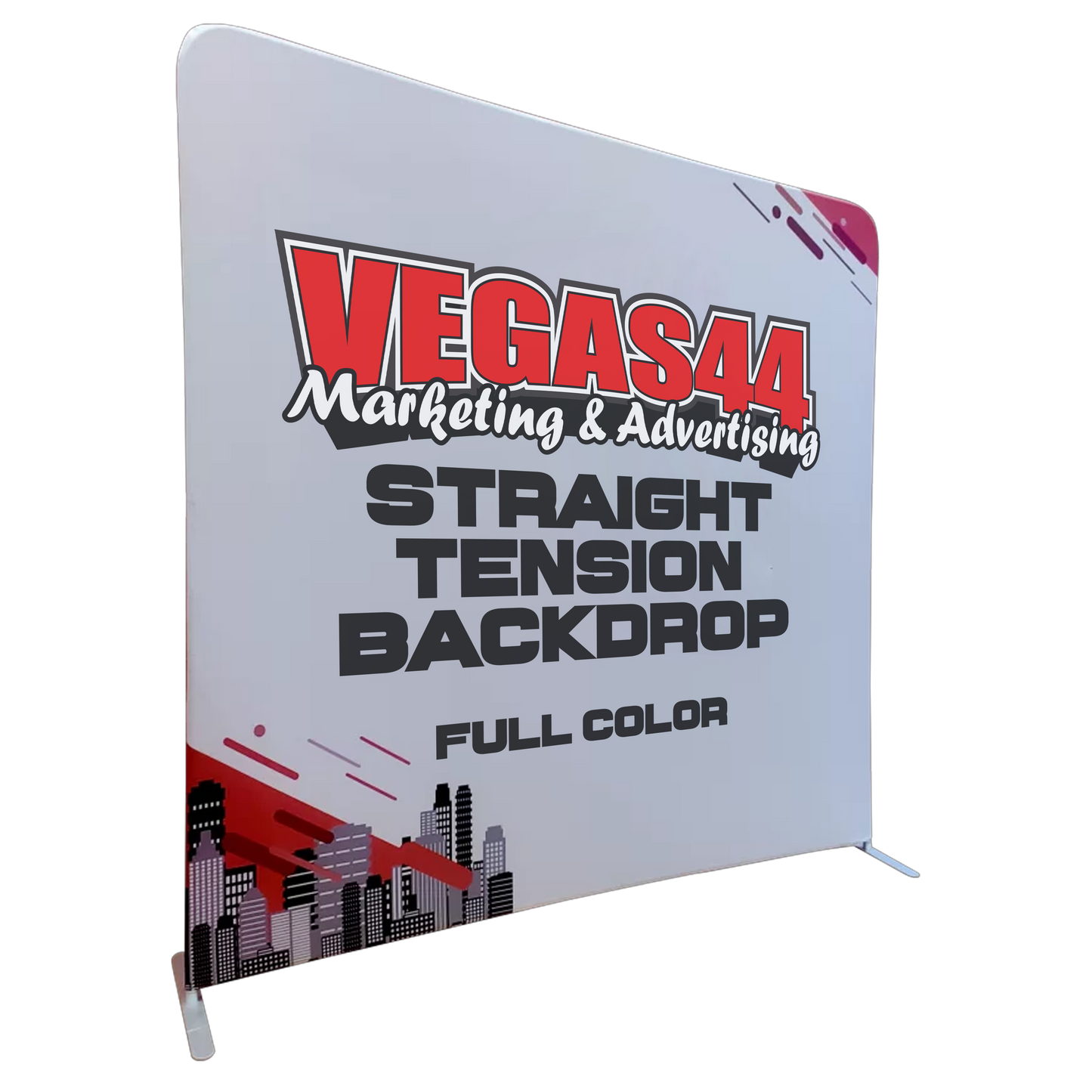 Straight Tension Fabric Backdrop